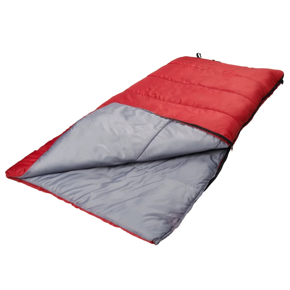 Lightweight Sleeping Bag (50°F) – Compact Camping & Travel Sleeping Bag with Carry Sack