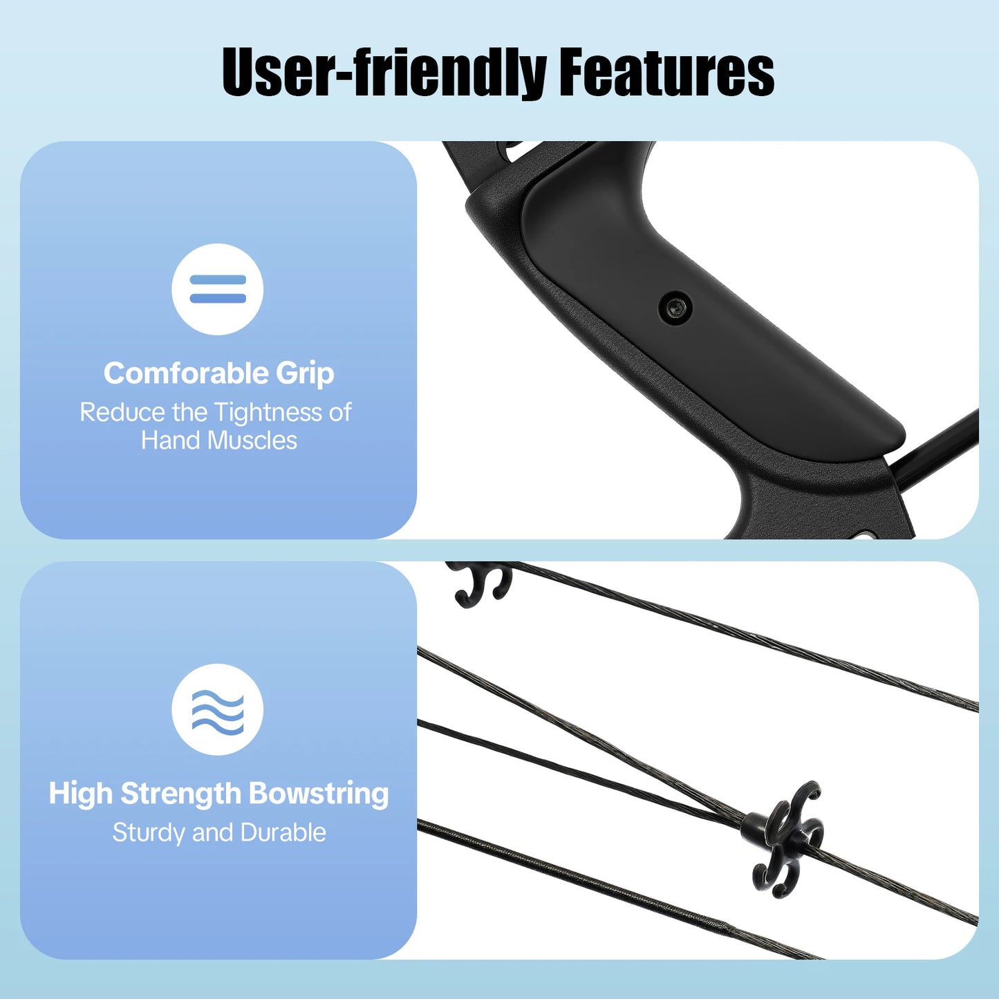 Compound Bow Kit – Adjustable Draw Weight Archery Set for Target Practice & Outdoor Use