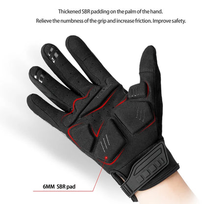 Cycling Gloves - Thermal Autumn/Winter Windproof Gloves with Touch-Screen Ability