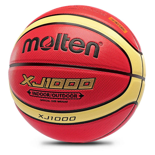 Indoor/Outdoor Basketball – Durable Rubber Training Ball for Game Play & Practice