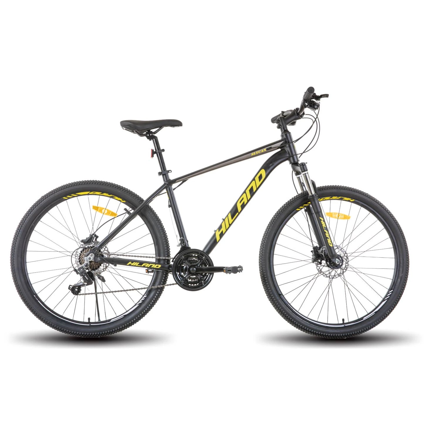 Aluminum Mountain Bike with 21 Speeds and Hydraulic Disc-Brakes