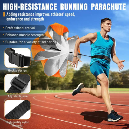Agility Training Set – Ladder, Cones, Hurdles, Jump Rope & Speed Parachute Kit