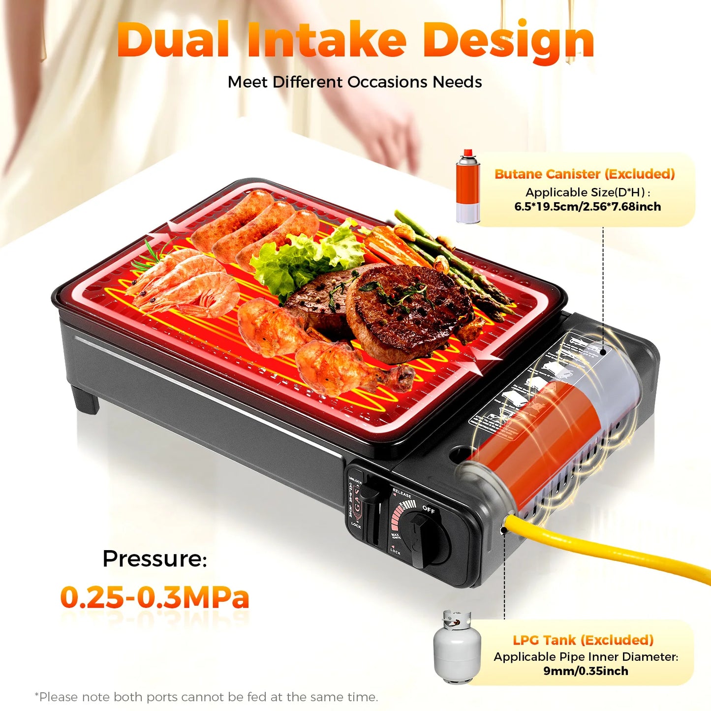Portable Camping Gas Stove – Butane Outdoor Grill for Cooking, Camping & Travel