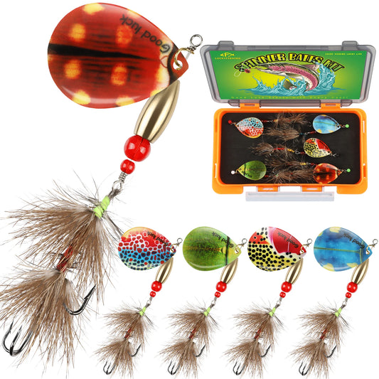 5pcs Spinner Bait Lures