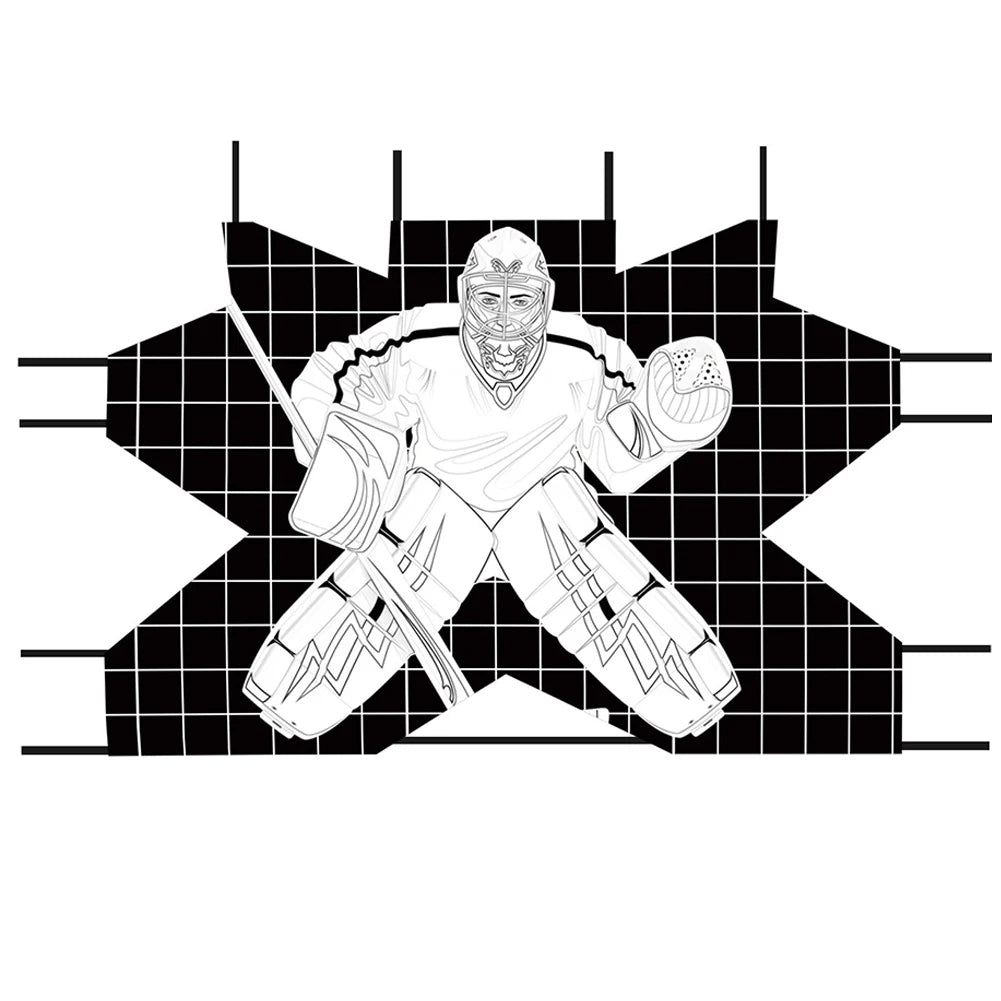 Hockey Shooting Target – Goal Practice Net for Accuracy Training & Skill Development