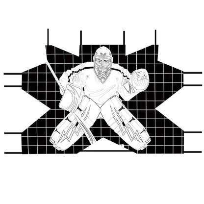 Hockey Shooting Target – Goal Practice Net for Accuracy Training & Skill Development