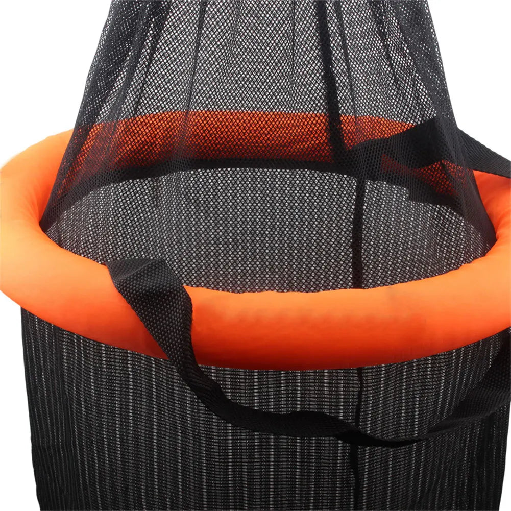 Foldable Floating Mesh Fishing & Bait Storage Basket