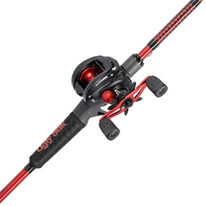 Baitcast Reel and Carbon Fishing Rod Combination