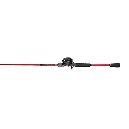 Baitcast Reel and Carbon Fishing Rod Combination