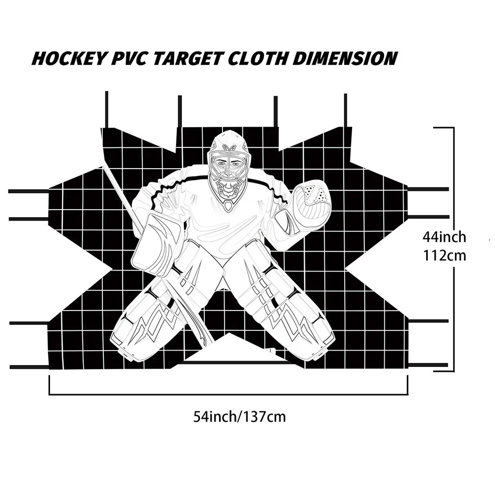 Hockey Shooting Target – Goal Practice Net for Accuracy Training & Skill Development