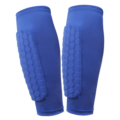Soccer Shin Guards – Lightweight Honeycomb Padding Shin Pads for Training & Match Play