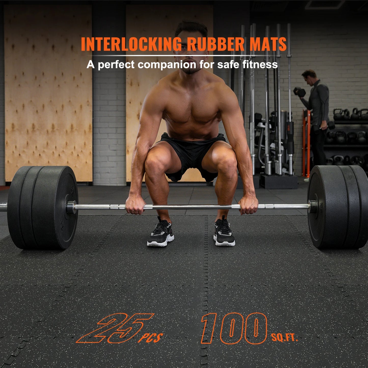 Thick Waterproof Interlocking Gym Floor Mats