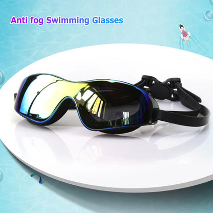 Adjustable Swim Goggles – Anti-Fog Leak-Proof Swimming Goggles for Adults & Kids