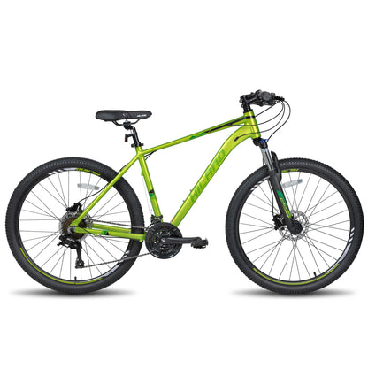 Aluminum Mountain Bike with 21 Speeds and Hydraulic Disc-Brakes