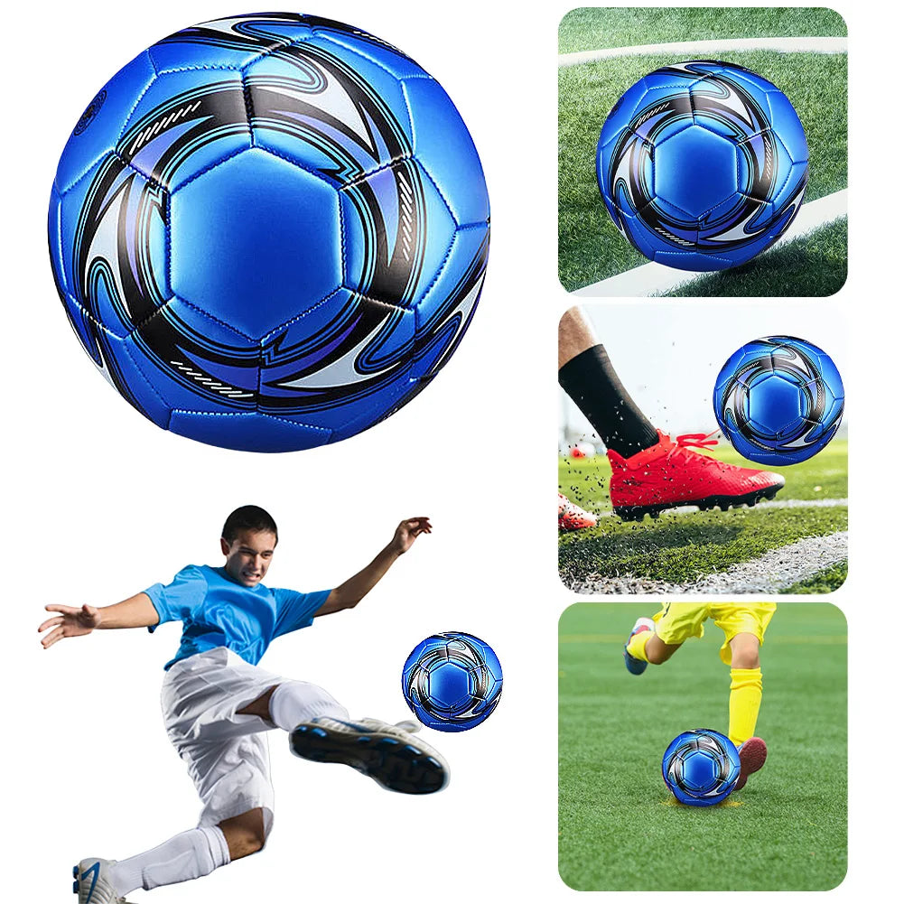 Waterproof Size 5 Soccer Ball – Professional Training & Match Ball with Durable Stitching