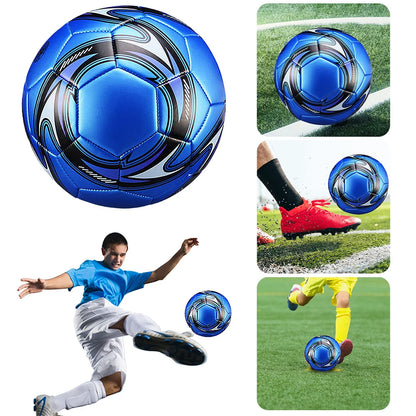 Waterproof Size 5 Soccer Ball – Professional Training & Match Ball with Durable Stitching
