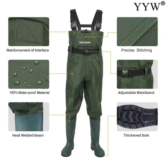 Waterproof Chest Waders for Men and Women