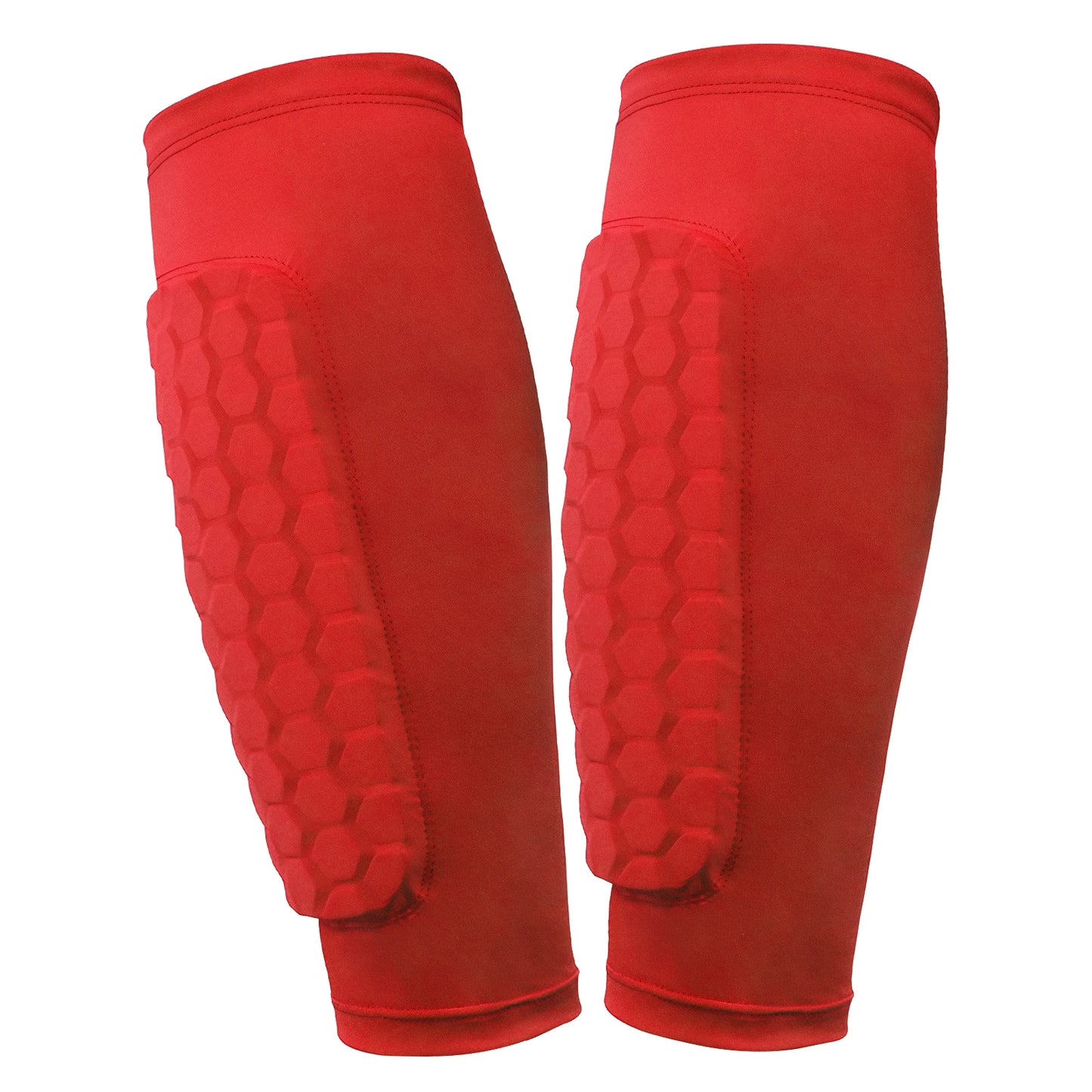 Soccer Shin Guards – Lightweight Honeycomb Padding Shin Pads for Training & Match Play