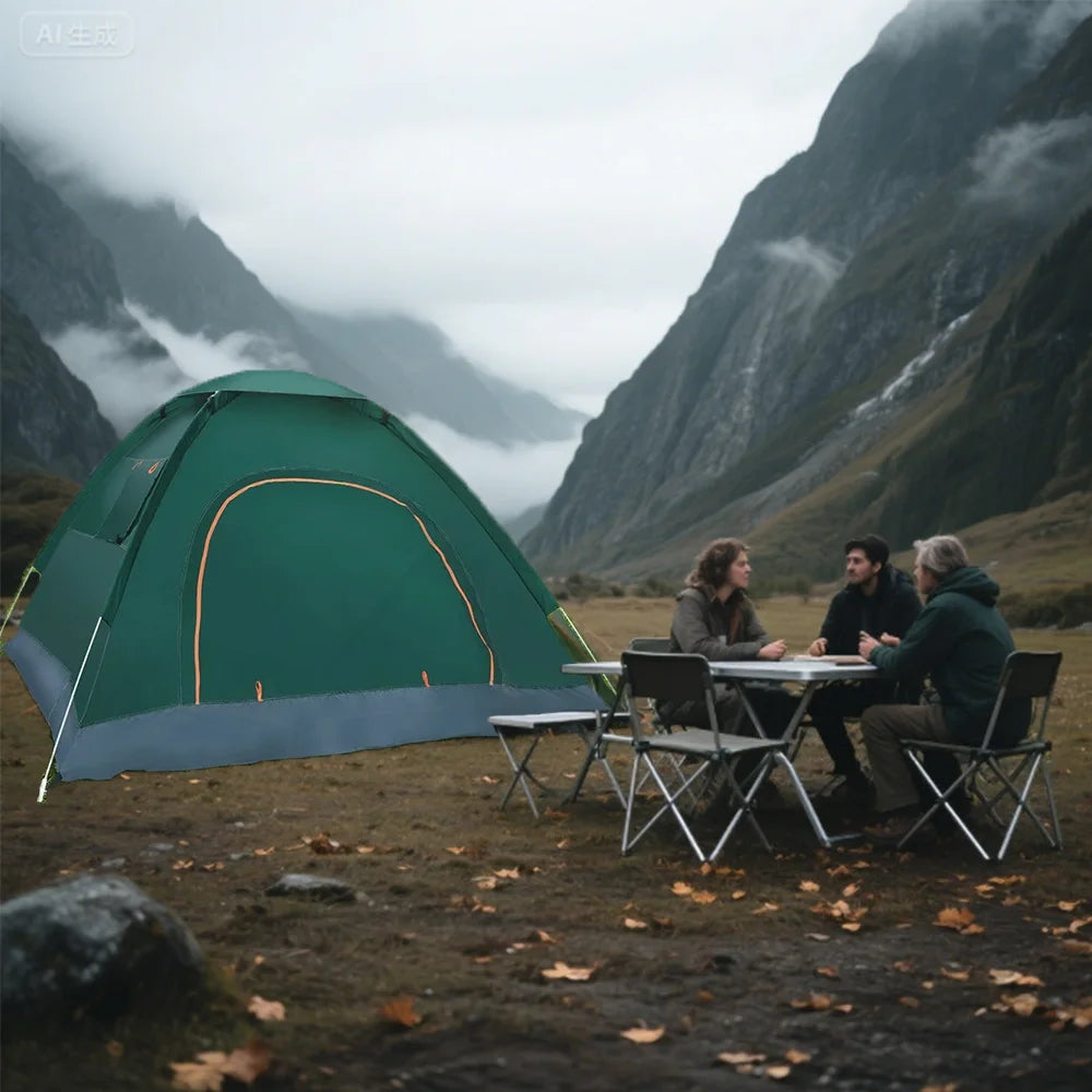 2–3 Person Pop-Up Camping Tent – Lightweight Waterproof Instant Setup Tent