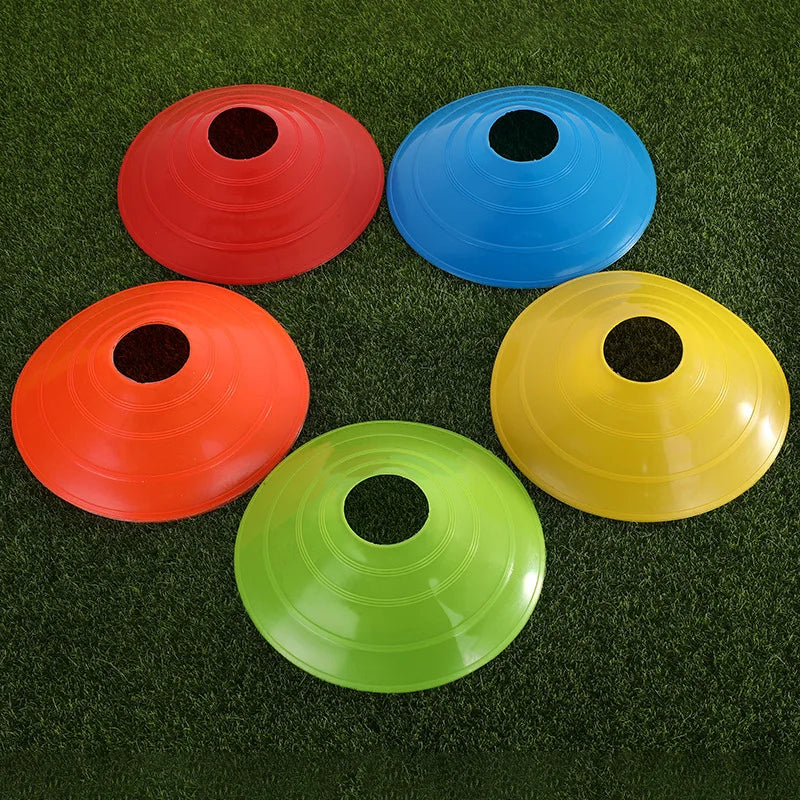 Training Cones (10pcs) – Multi-Sport Agility Markers for Soccer, Football & Drills