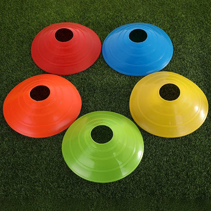 Training Cones (10pcs) – Multi-Sport Agility Markers for Soccer, Football & Drills