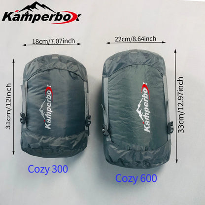 Winter Down Sleeping Bag (0°C to -10°C) – Cold Weather Mummy Sleeping Bag for Camping