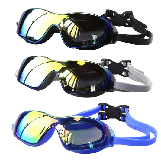 Adjustable Swim Goggles – Anti-Fog Leak-Proof Swimming Goggles for Adults & Kids