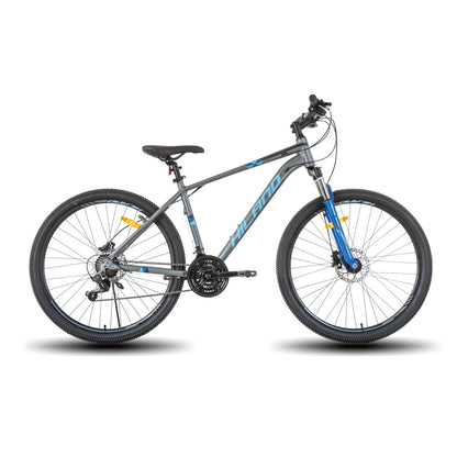 Aluminum Mountain Bike with 21 Speeds and Hydraulic Disc-Brakes