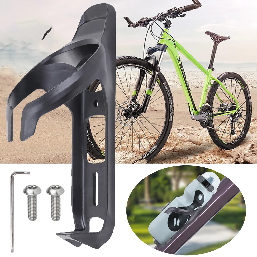Anti-Theft Bike Water Bottle Holder with GPS Tracker Cage