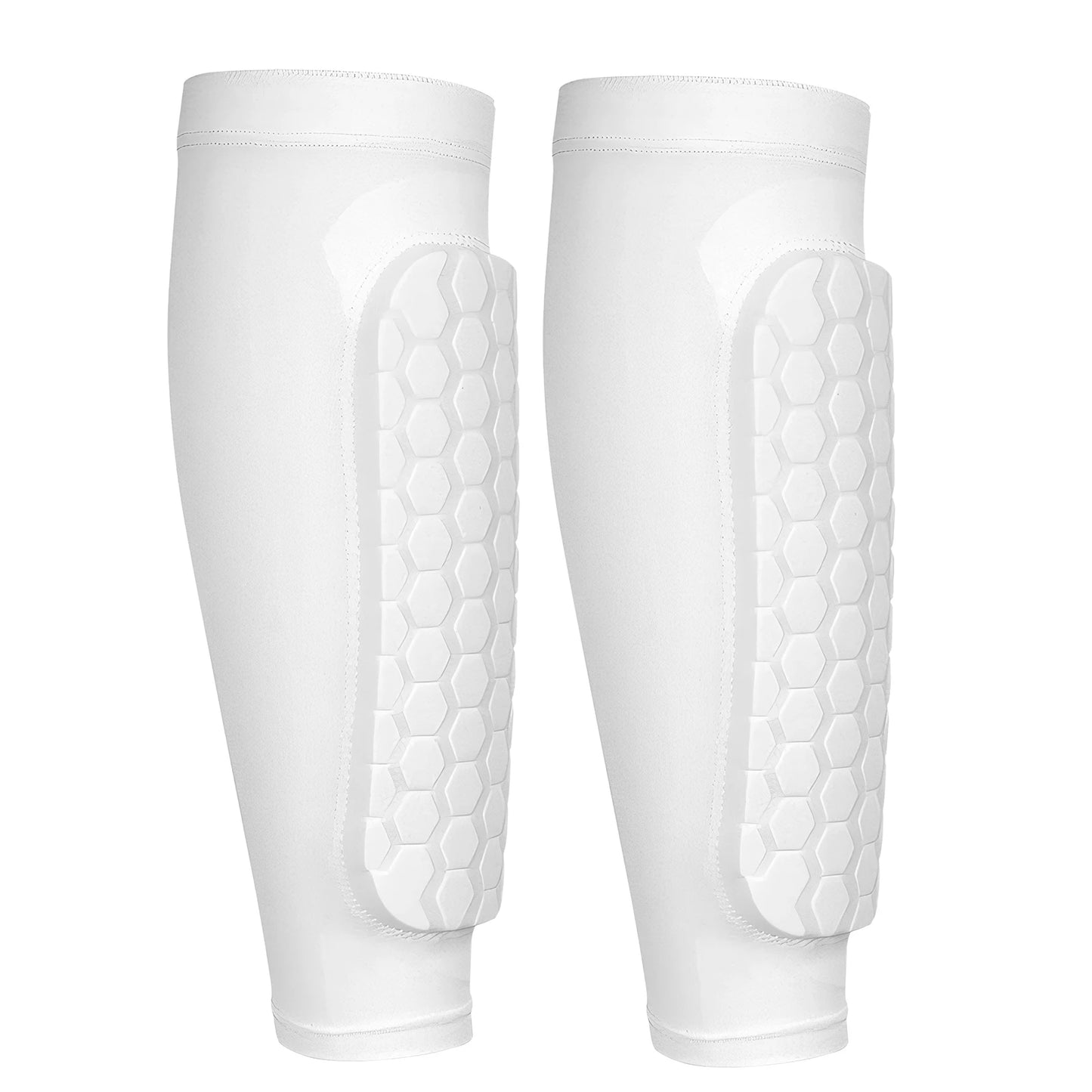 Soccer Shin Guards – Lightweight Honeycomb Padding Shin Pads for Training & Match Play