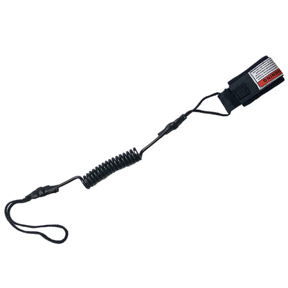 Coiled Bodyboard & SUP Leash – TPU Ankle Strap Surf Leash for Paddleboarding & Surfing