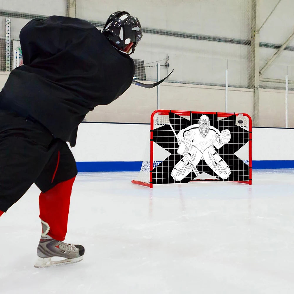 Hockey Shooting Target – Goal Practice Net for Accuracy Training & Skill Development