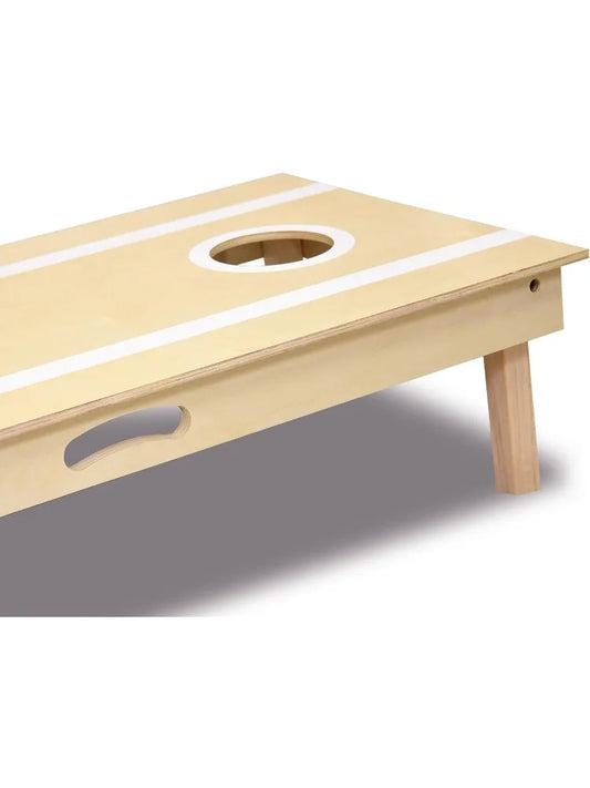 Tournament Cornhole Set – Premium Wooden Boards with 8 Bean Bags & Carry Bag