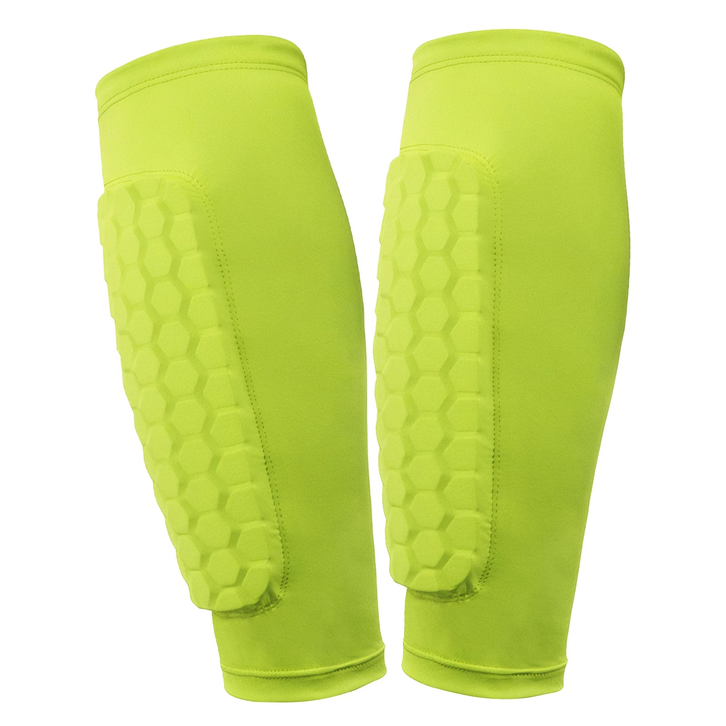 Soccer Shin Guards – Lightweight Honeycomb Padding Shin Pads for Training & Match Play
