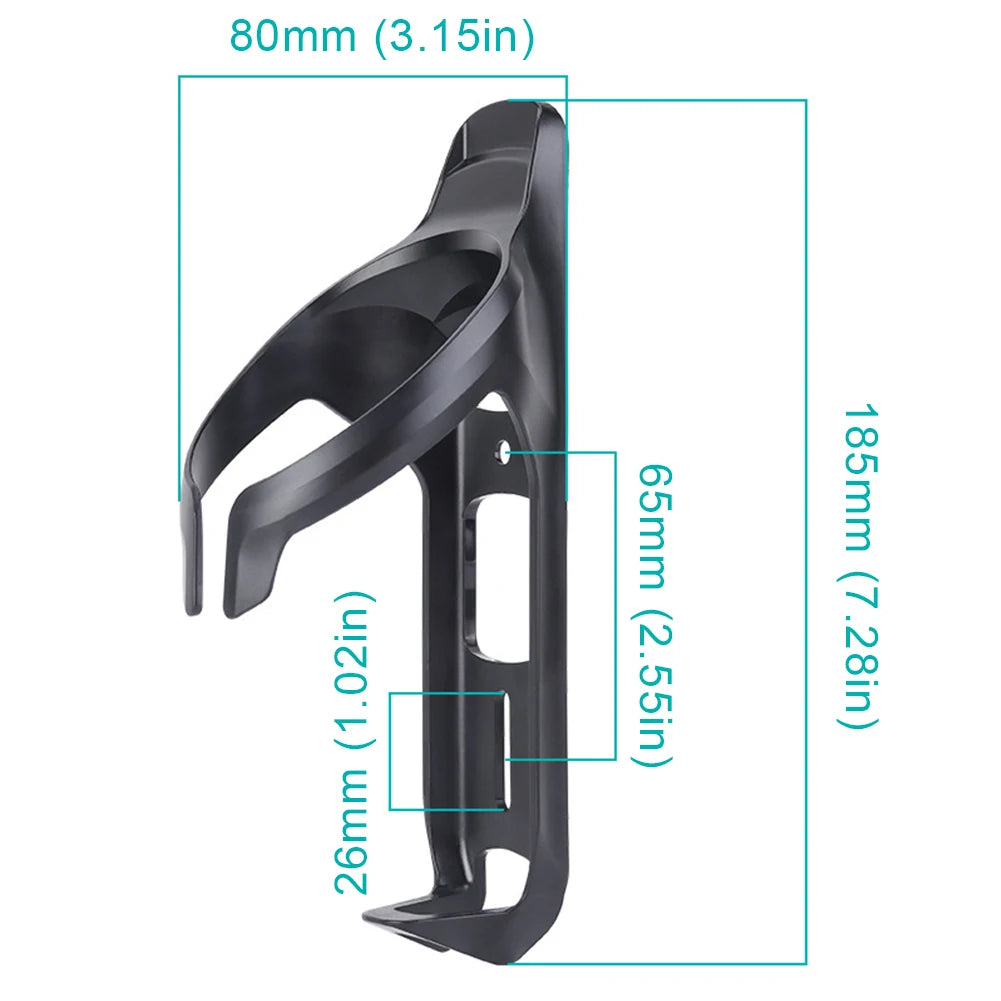 Anti-Theft Bike Water Bottle Holder with GPS Tracker Cage