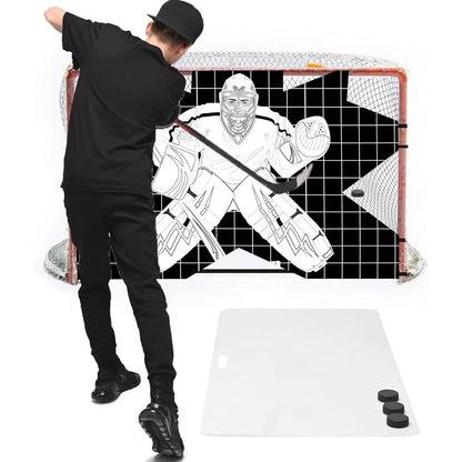 Hockey Shooting Target – Goal Practice Net for Accuracy Training & Skill Development