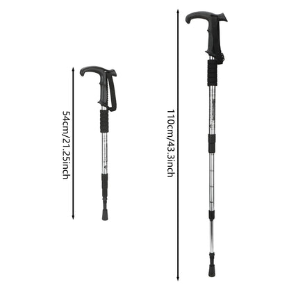 Adjustable Trekking Poles (54–110cm) – Lightweight Aluminum Hiking Sticks for Stability & Support