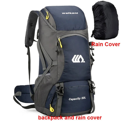 50L Hiking Backpack – Lightweight Waterproof Travel & Camping Rucksack