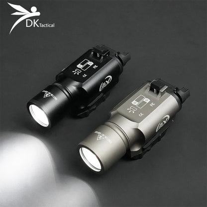 Tactical Hunting Flashlight - Fits 20mm Rail Mount