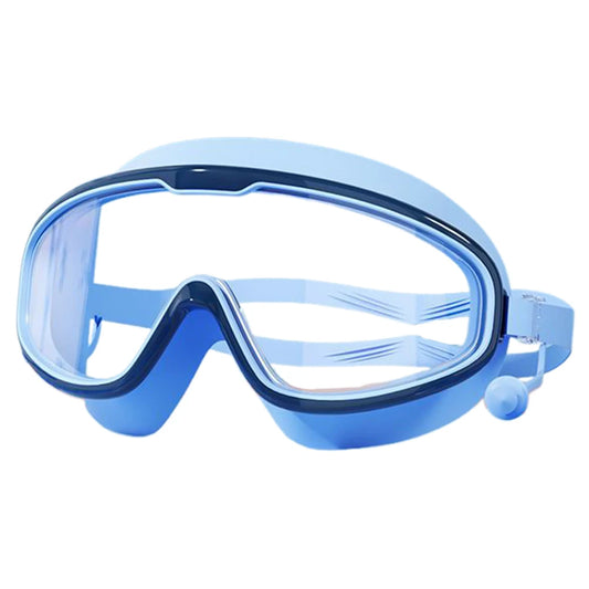 Kids Swim Goggles with Earplugs – Anti-Fog UV Protection Swimming Goggles for Boys & Girls