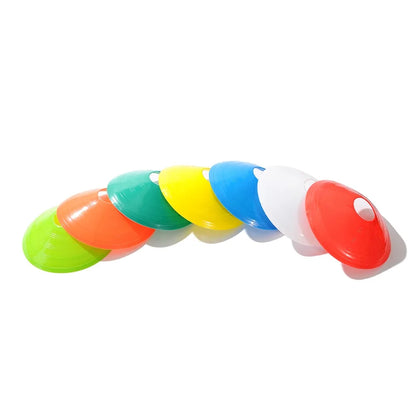 Training Cones (10pcs) – Multi-Sport Agility Markers for Soccer, Football & Drills
