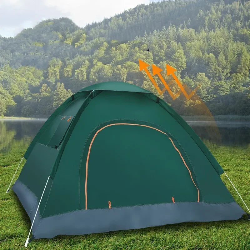 2–3 Person Pop-Up Camping Tent – Lightweight Waterproof Instant Setup Tent