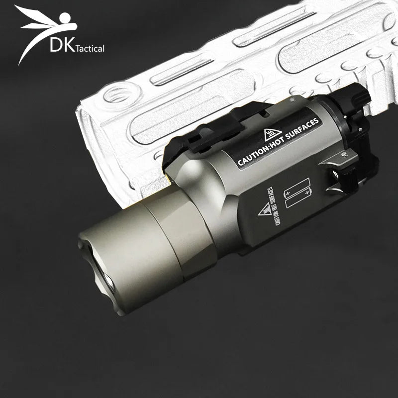 Tactical Hunting Flashlight - Fits 20mm Rail Mount