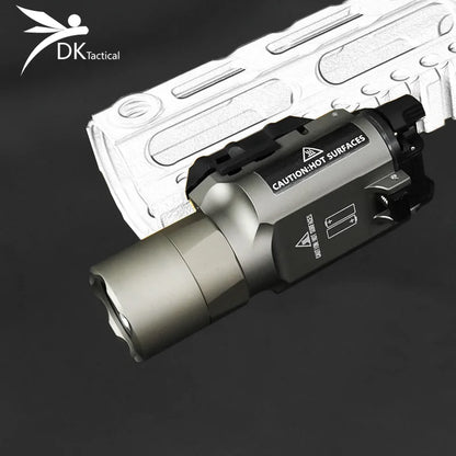 Tactical Hunting Flashlight - Fits 20mm Rail Mount