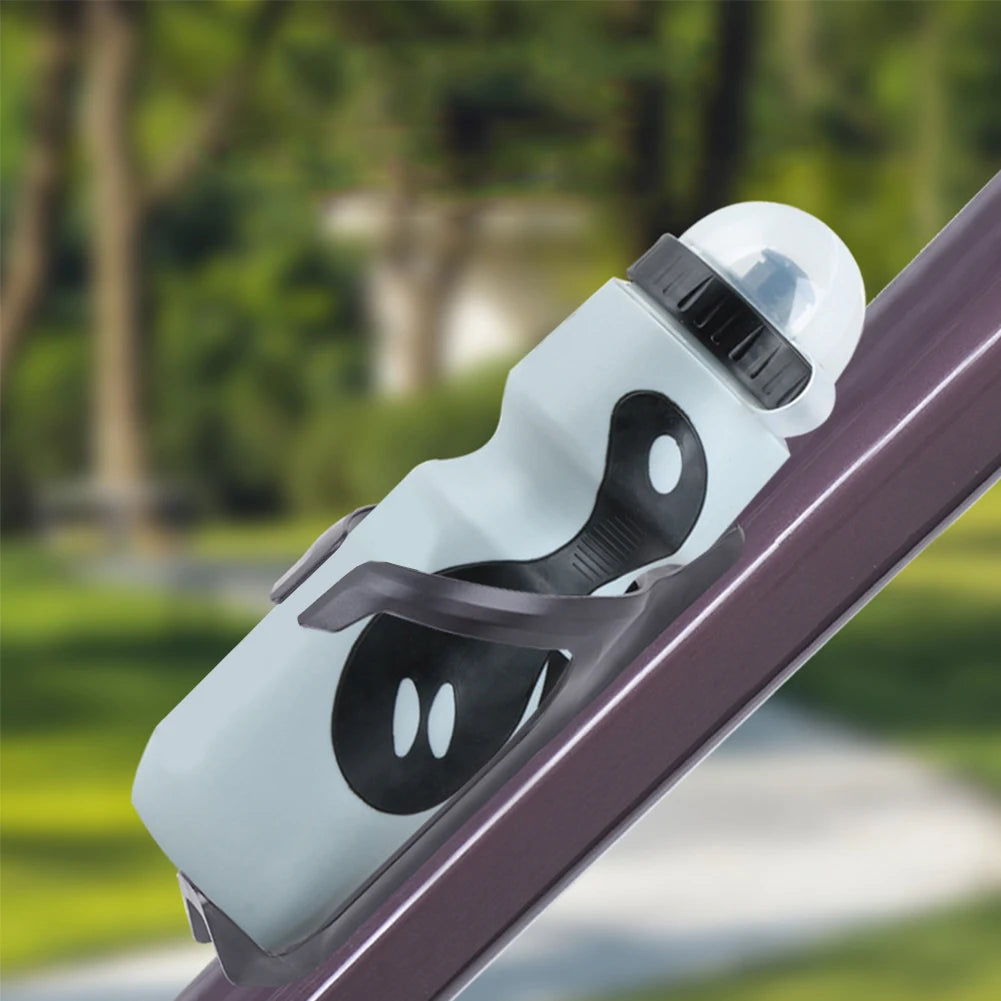 Anti-Theft Bike Water Bottle Holder with GPS Tracker Cage