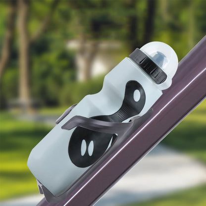 Anti-Theft Bike Water Bottle Holder with GPS Tracker Cage