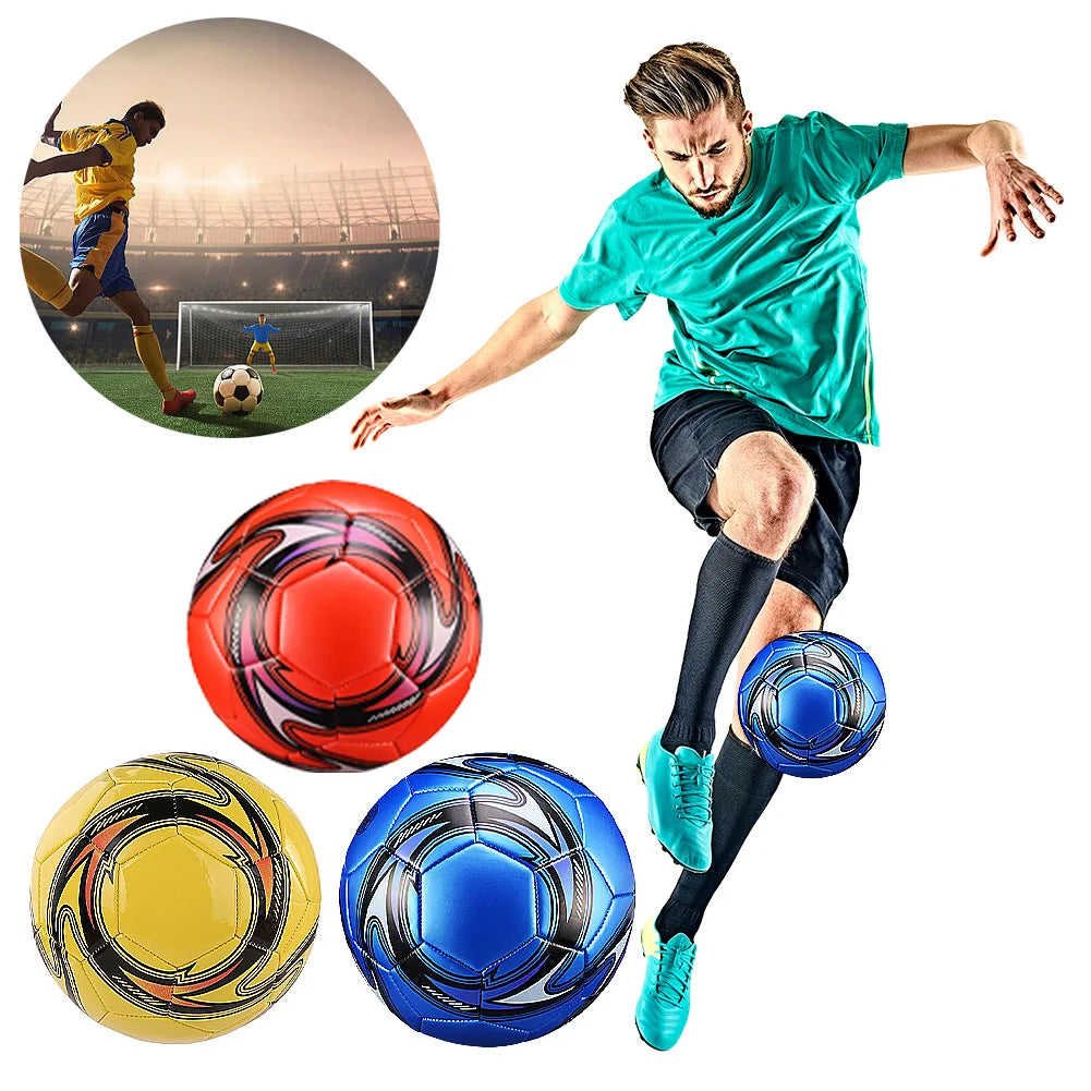 Waterproof Size 5 Soccer Ball – Professional Training & Match Ball with Durable Stitching