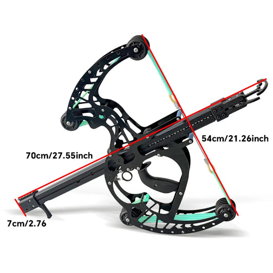 High-Performance Slingshot – Multi-Shot Precision Target Practice Tool for Outdoor Use