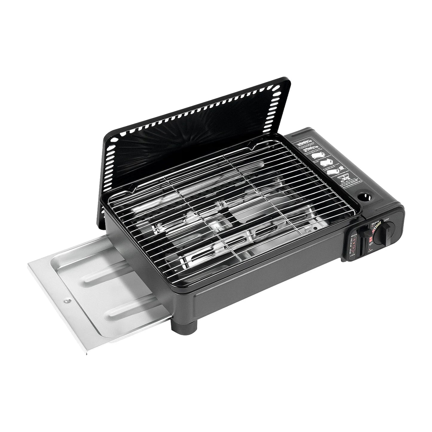 Portable Camping Gas Stove – Butane Outdoor Grill for Cooking, Camping & Travel