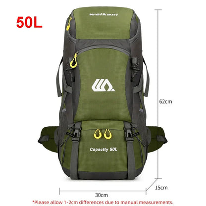 50L Hiking Backpack – Lightweight Waterproof Travel & Camping Rucksack